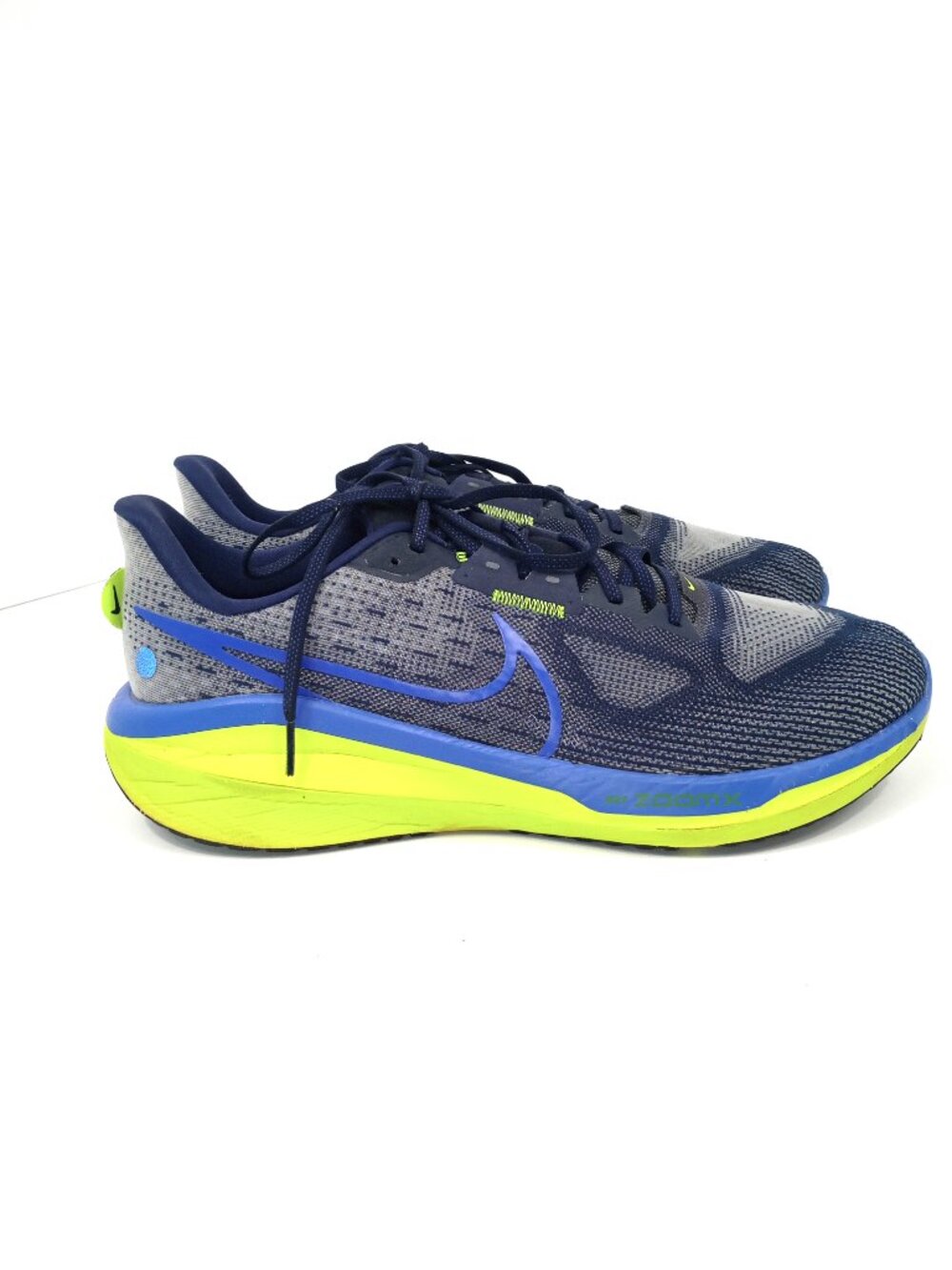 Nike Air Zoom Vomero 17 Men’s Size 12 Blue Green Running Shoes ZoomX FB1309-402